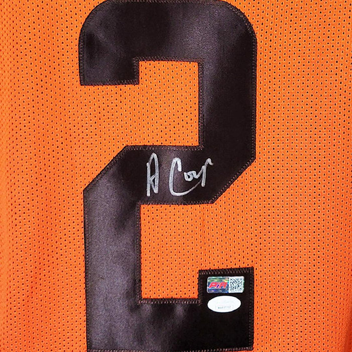 Cleveland Browns Amari Cooper Hand Signed Autographed Custom Orange Jersey Includes JSA COA