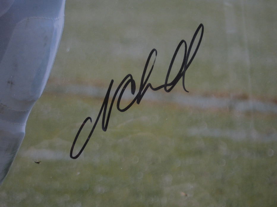 Cleveland Browns Nick Chubb Hand Signed Autographed 16x20 Photo Framed with Matting Includes JSA COA