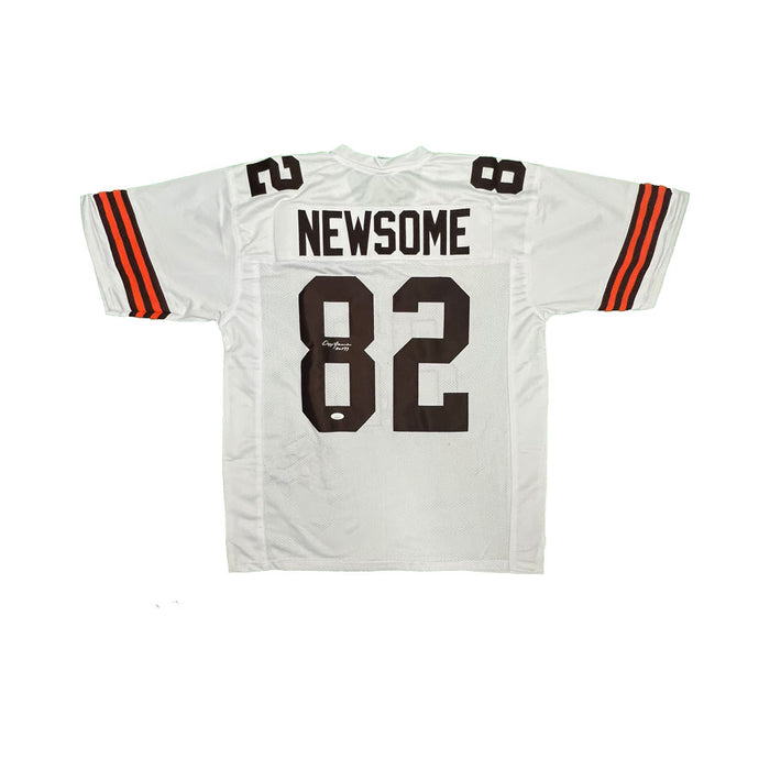 Ozzie Newsome Signed White Football Jersey