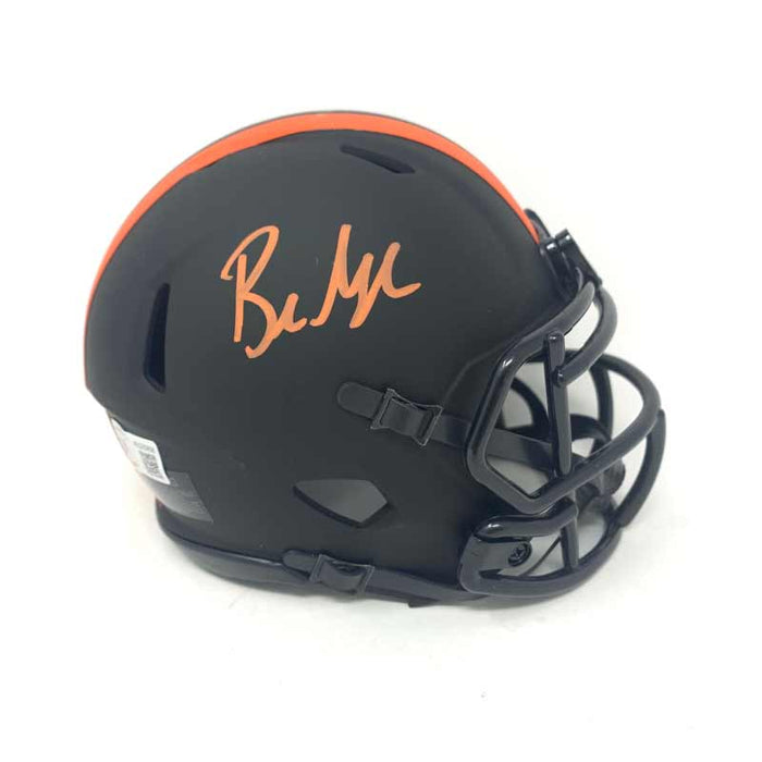 Baker Mayfield Signed Cleveland Browns Eclipse Mini Helmet