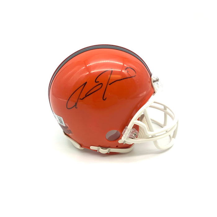 Jerome Harrison Signed Cleveland Browns TB Mini Helmet